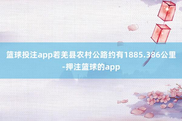 篮球投注app若羌县农村公路约有1885.386公里-押注篮球的app