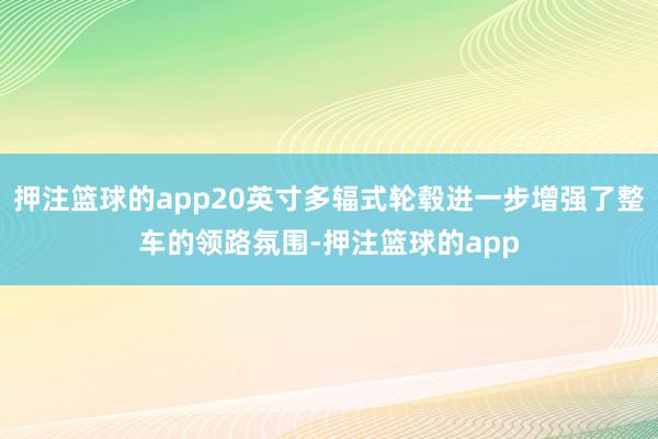 押注篮球的app20英寸多辐式轮毂进一步增强了整车的领路氛围-押注篮球的app