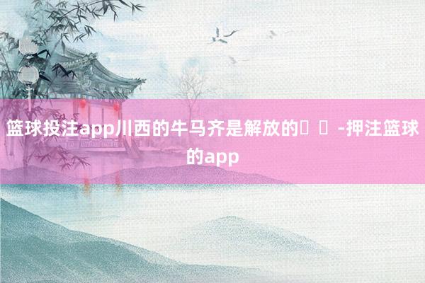 篮球投注app川西的牛马齐是解放的❗️-押注篮球的app