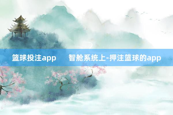 篮球投注app      智舱系统上-押注篮球的app