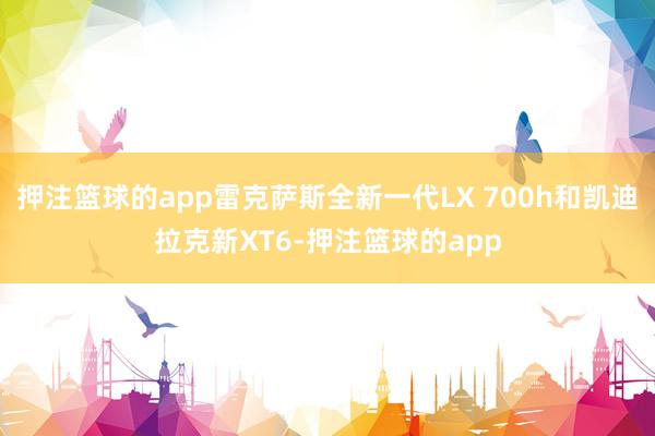 押注篮球的app雷克萨斯全新一代LX 700h和凯迪拉克新XT6-押注篮球的app